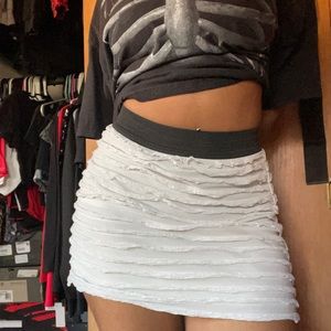 Mini Ruffle Skirt